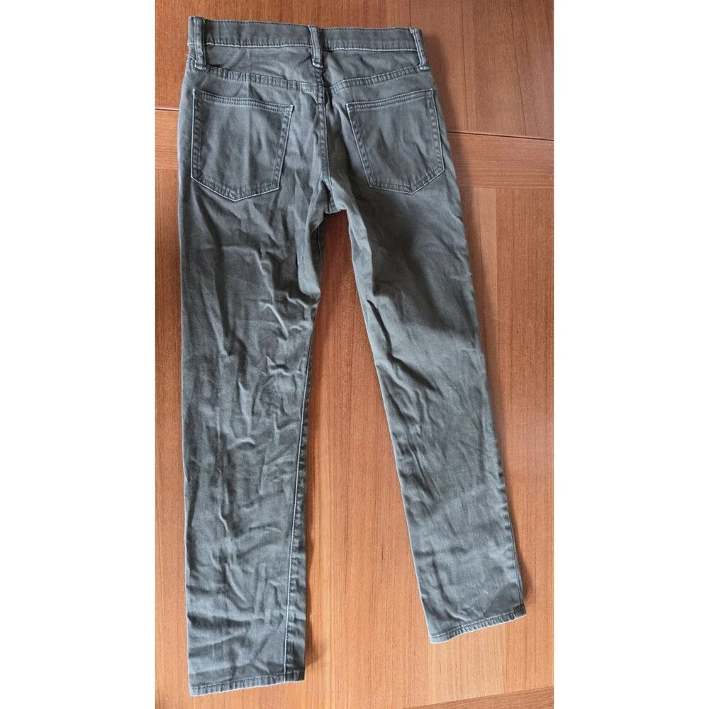 Gap Girl's Denim Dark Green Pants Size 12 Slim